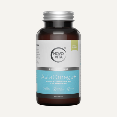 AstaOmega+ kosttilskud : 60 Kapsler Novo Vita