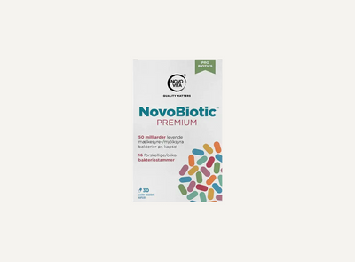 NovoBiotic Premium™ Kosttilskud : 30 kapsler Novo Vita
