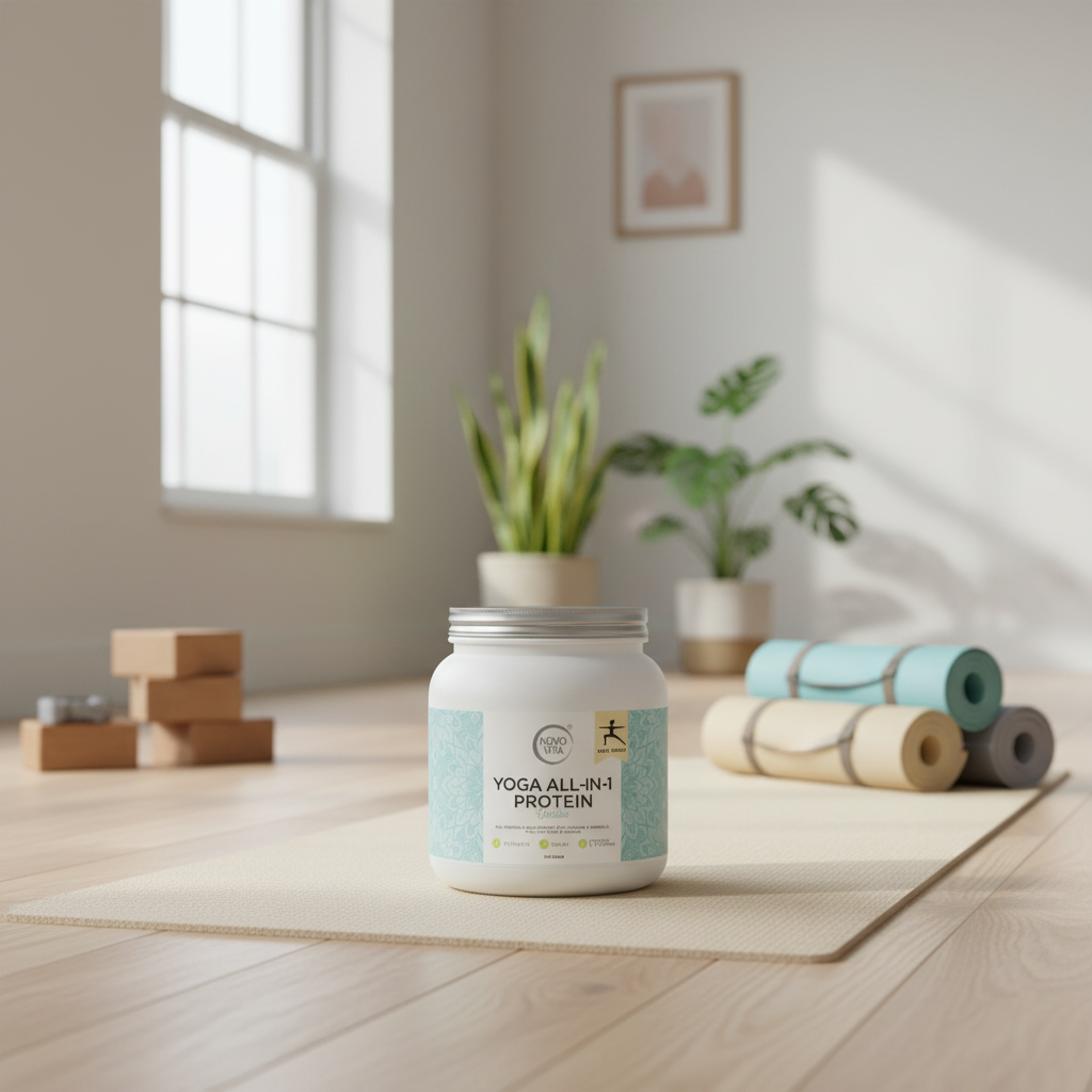 Yoga All-In-1 Protein Vanilla kosttilskud 500 Gram Novo Vita