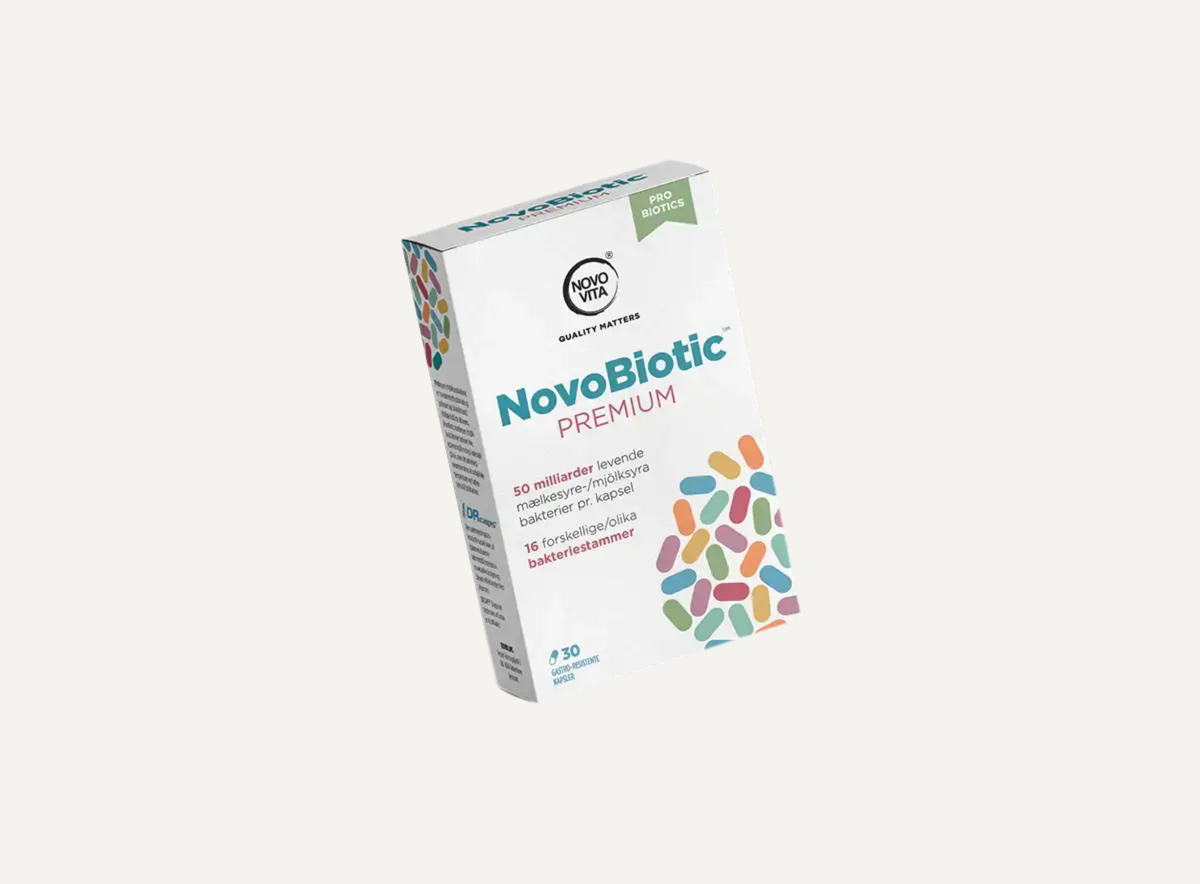 NovoBiotic Premium™ Kosttilskud : 30 kapsler Novo Vita