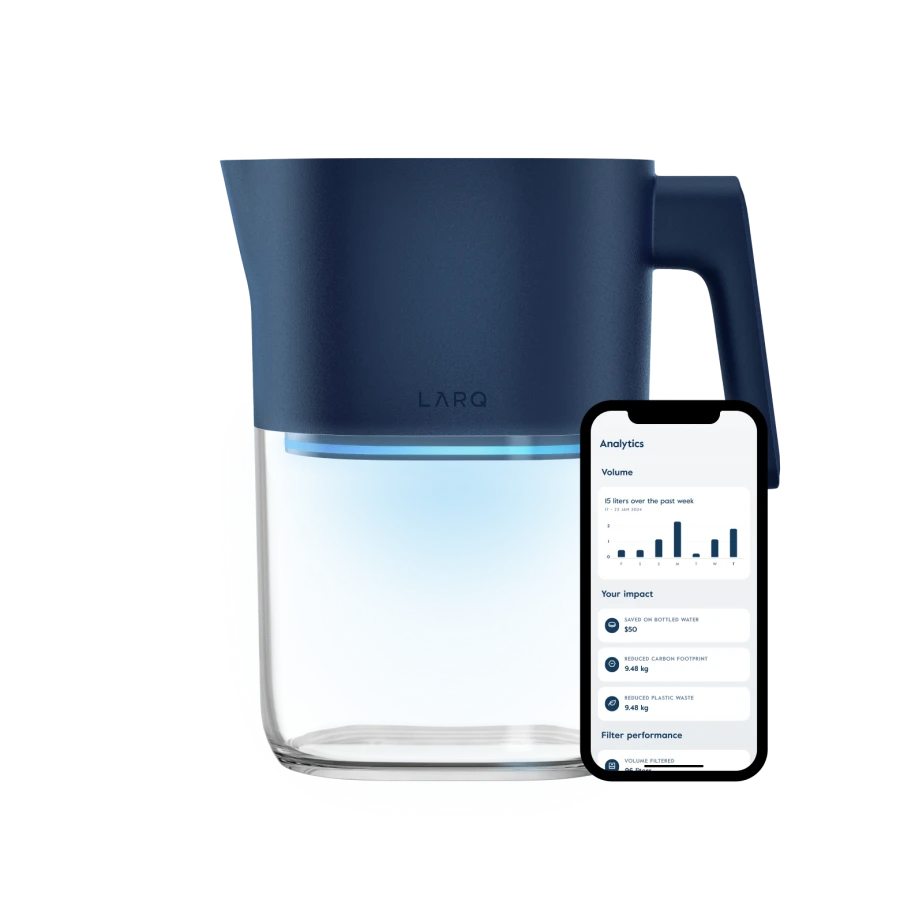 LARQ Pitcher PureVis Blue LARQ