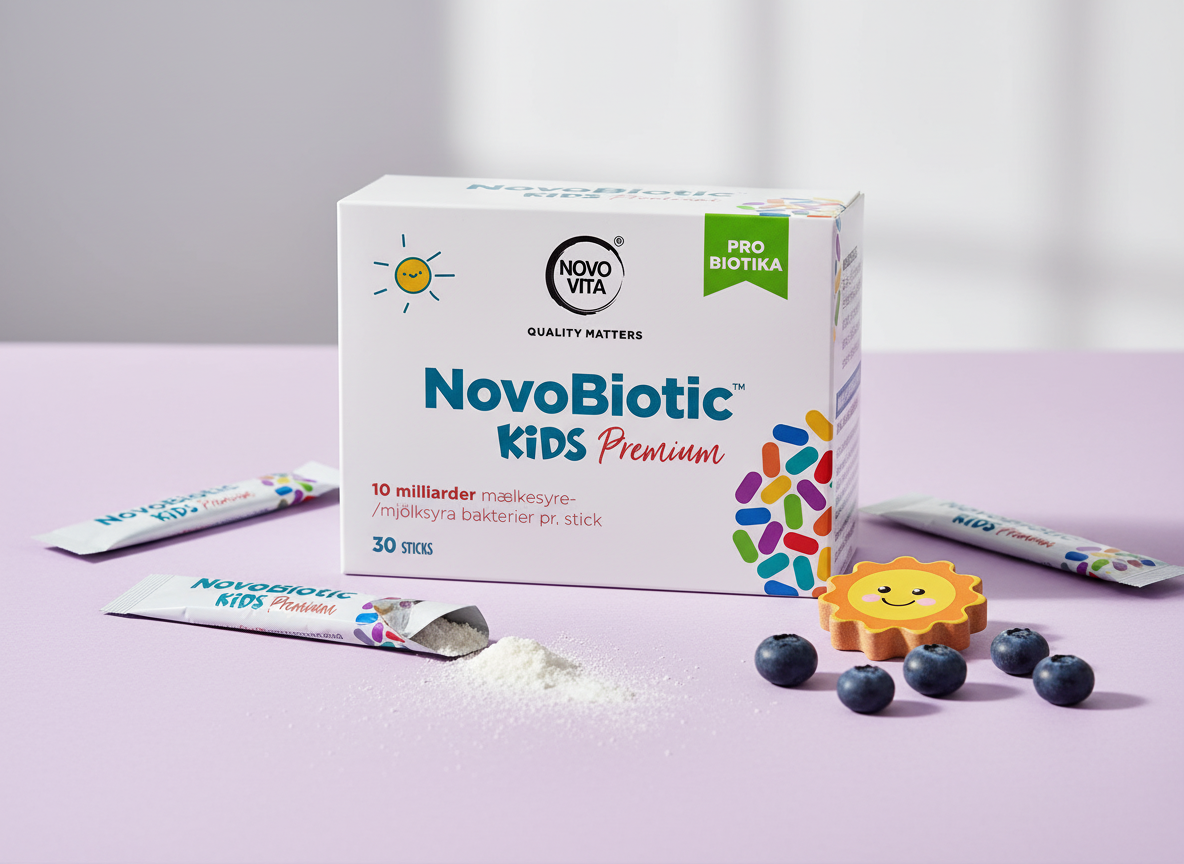 VitaBiotic Kids Premium™ 30 Sticks Novo Vita