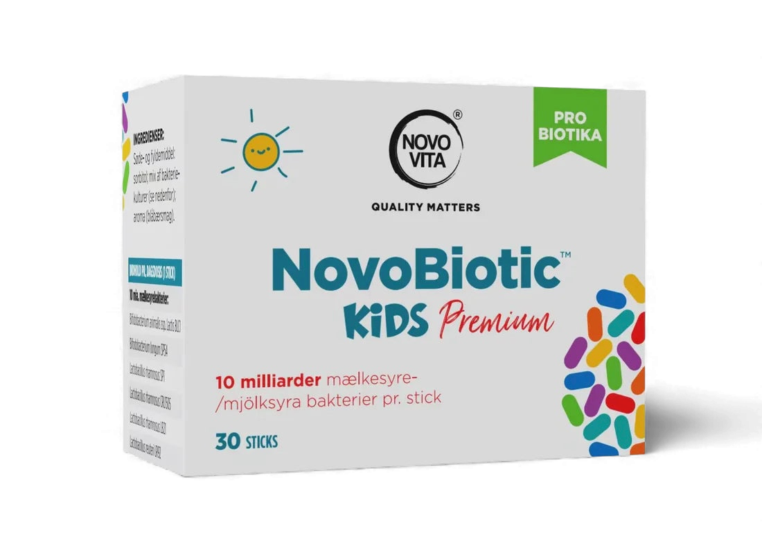 VitaBiotic Kids Premium™ 30 Sticks Novo Vita
