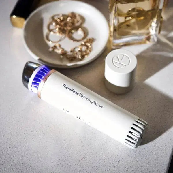 Therabody TheraFace Depuffing Wand White Body & More